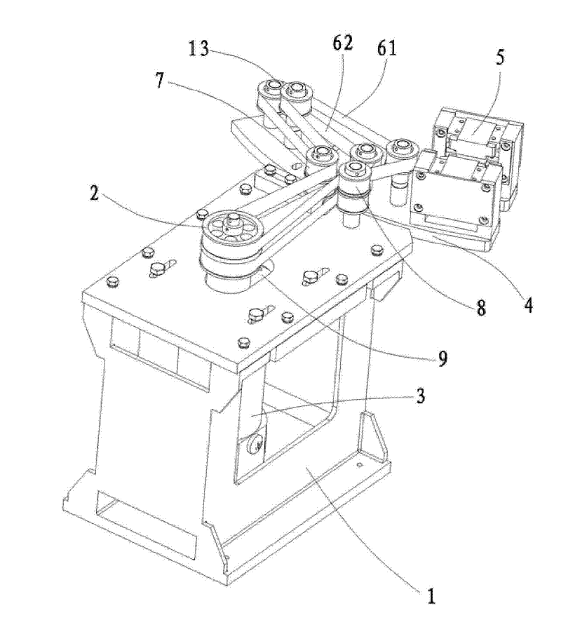 Autorotation drive device for automatic lamp inspection machine