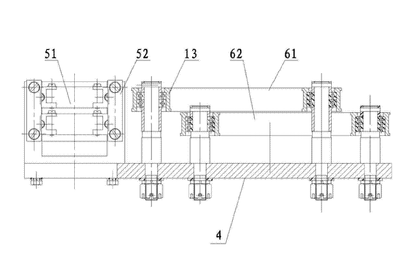 Autorotation drive device for automatic lamp inspection machine