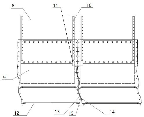 Multistage intercepting device for blue-green algae