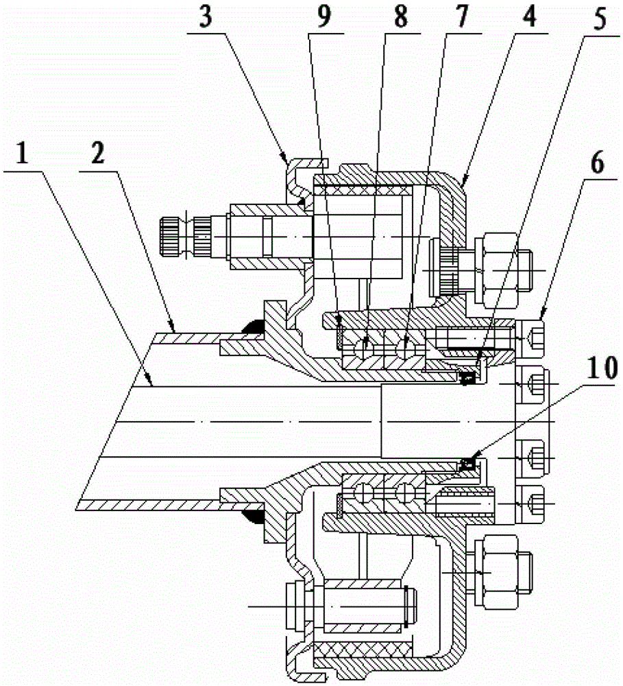 A Double Bearing Weight Reduction Method for Full Suspension Rear Axle