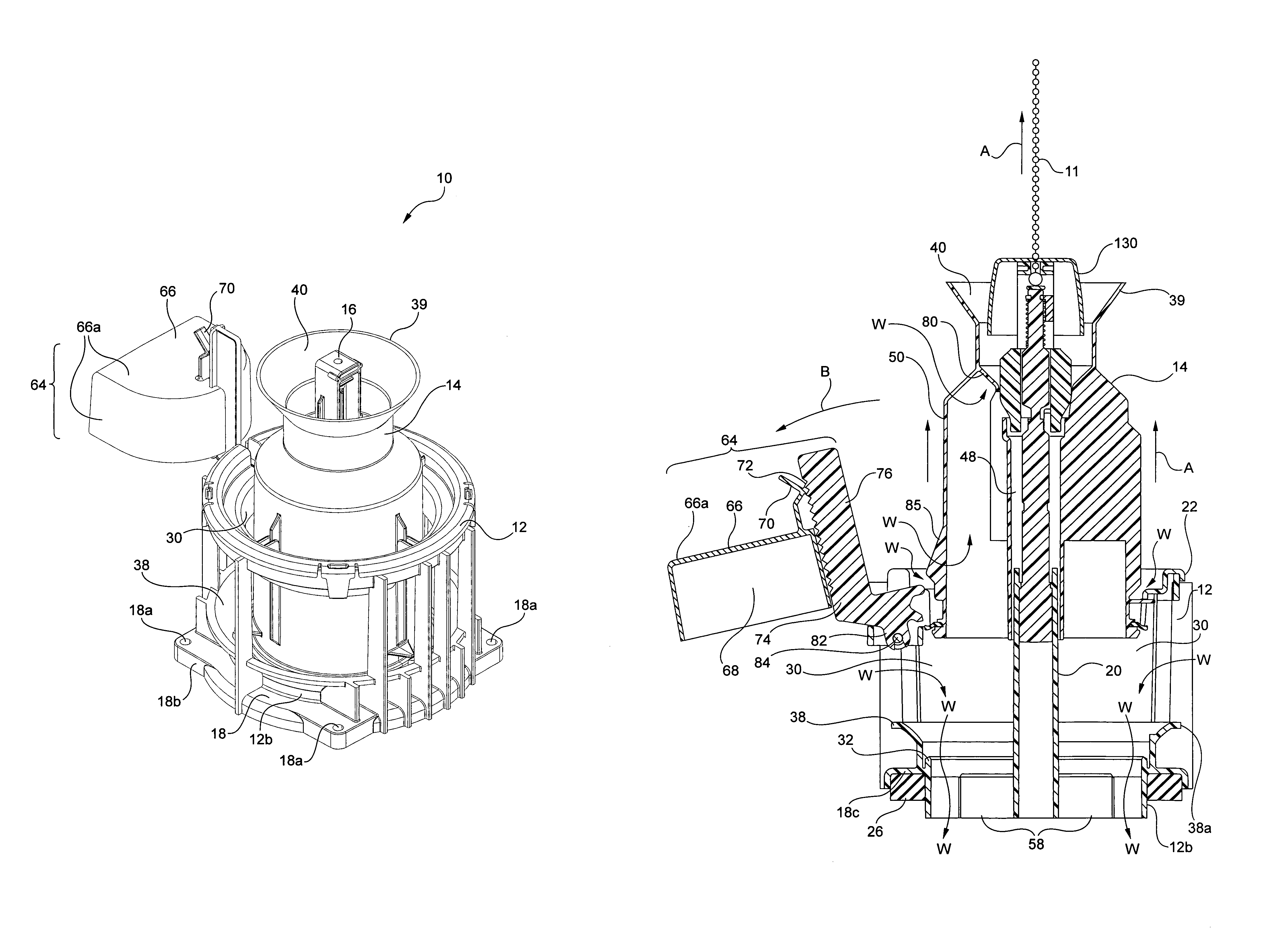 High performance valve assembly for toilets