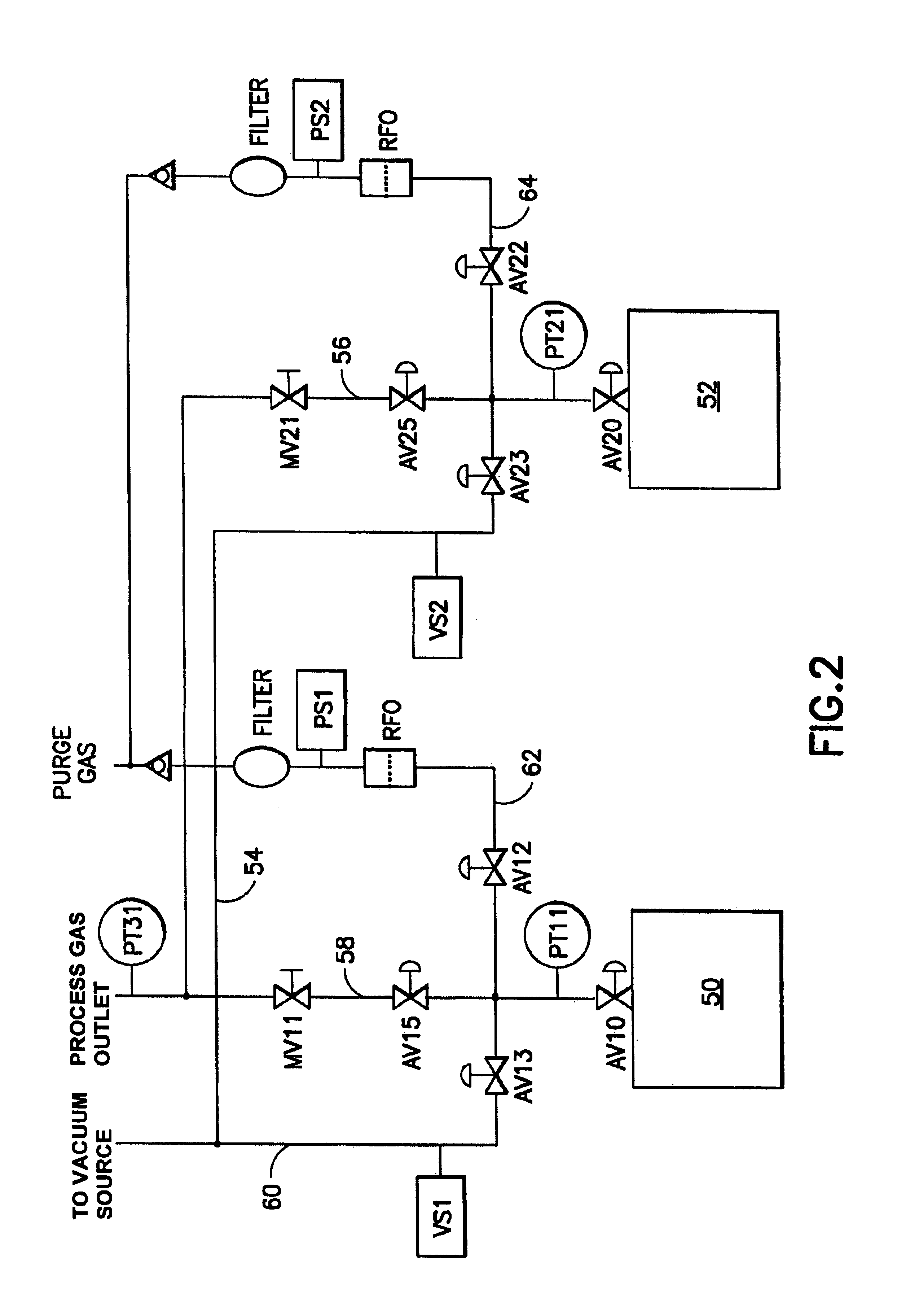 Auto-switching system for switch-over of gas storage and dispensing vessels in a multi-vessel array