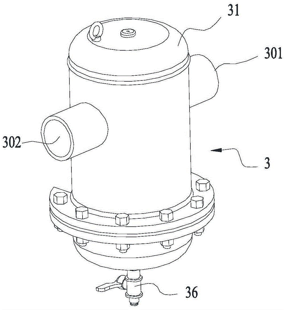 Circulating water filter