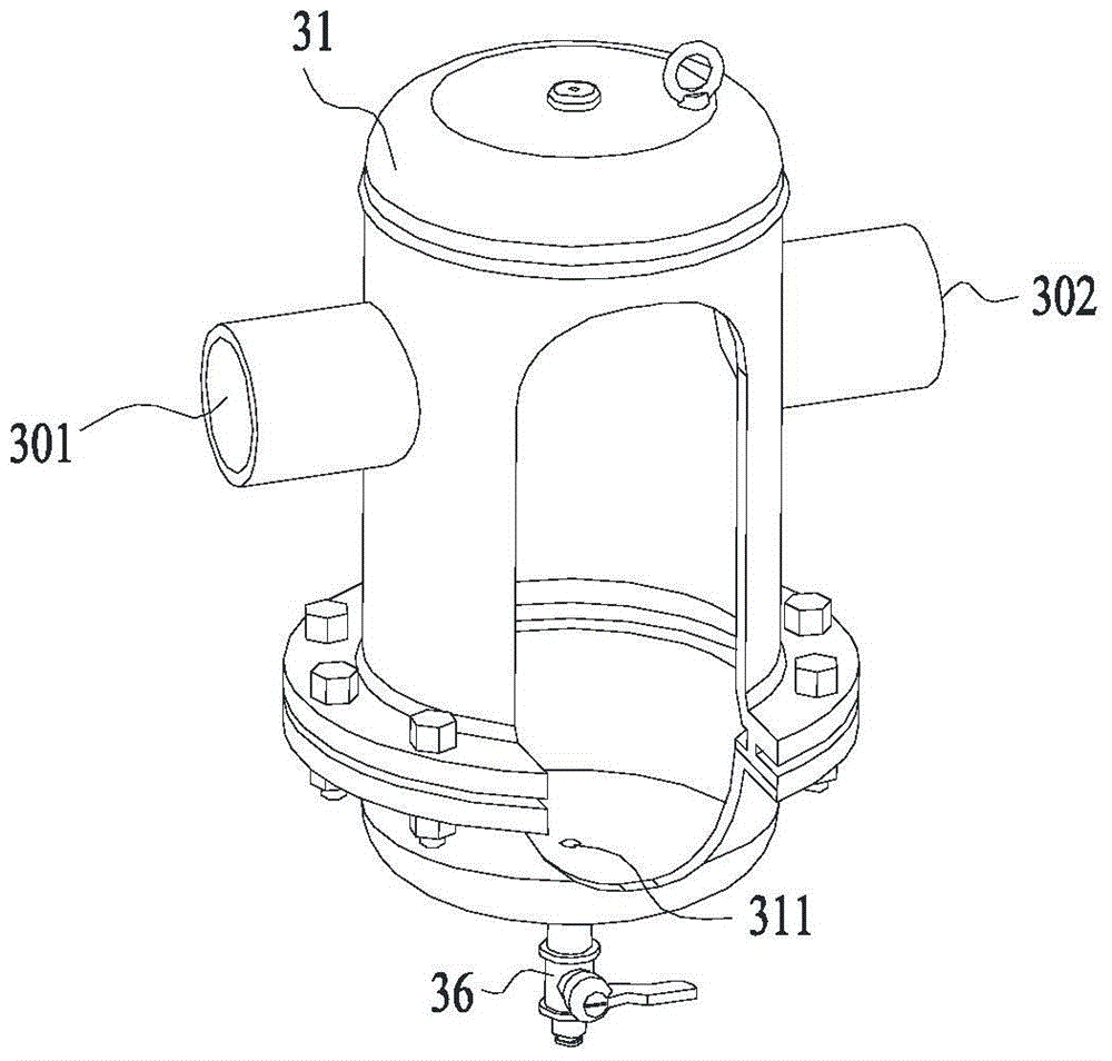 Circulating water filter