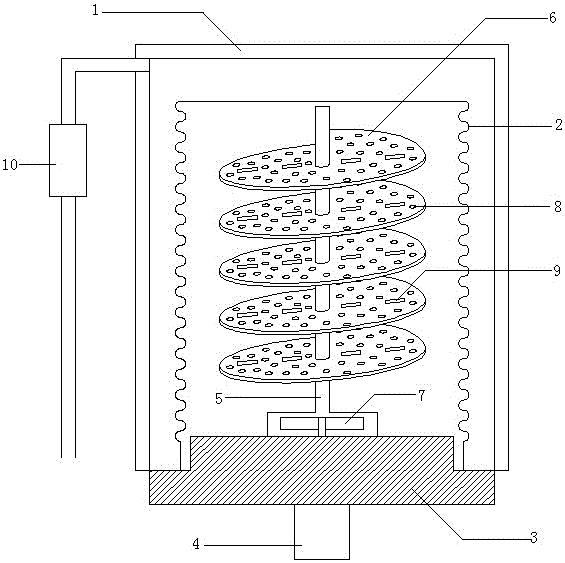 Cover type annealing furnace