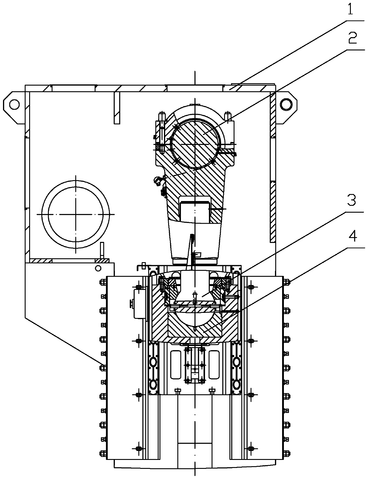 Forging machinery press temperature control accuracy improvement device