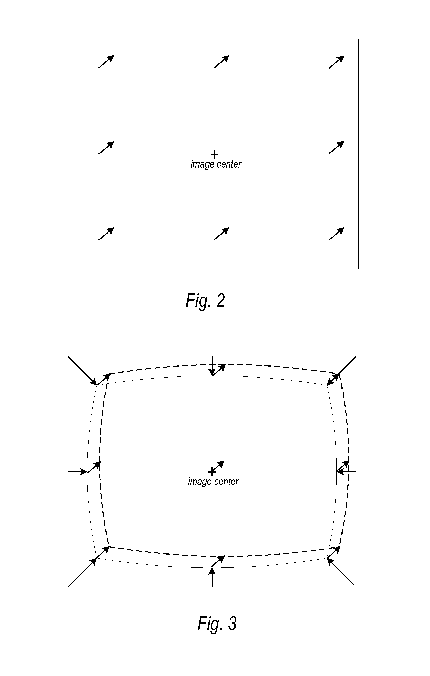 Methods and apparatus for camera calibration based on multiview image geometry