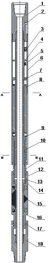 Motor-driven extrusion-type underground annular blowout preventer and communication method thereof
