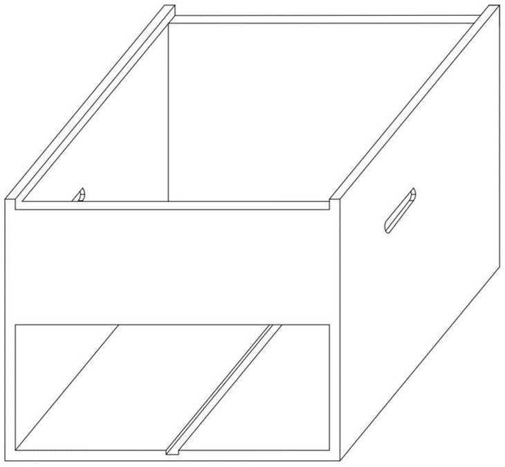 Test device for reinforcing soil body based on MICP technology and use method