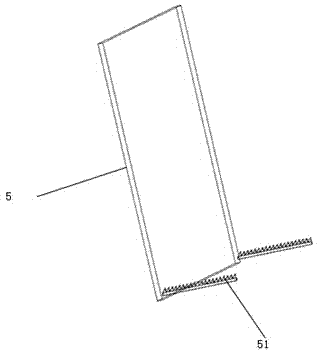Luggage taking and placing device