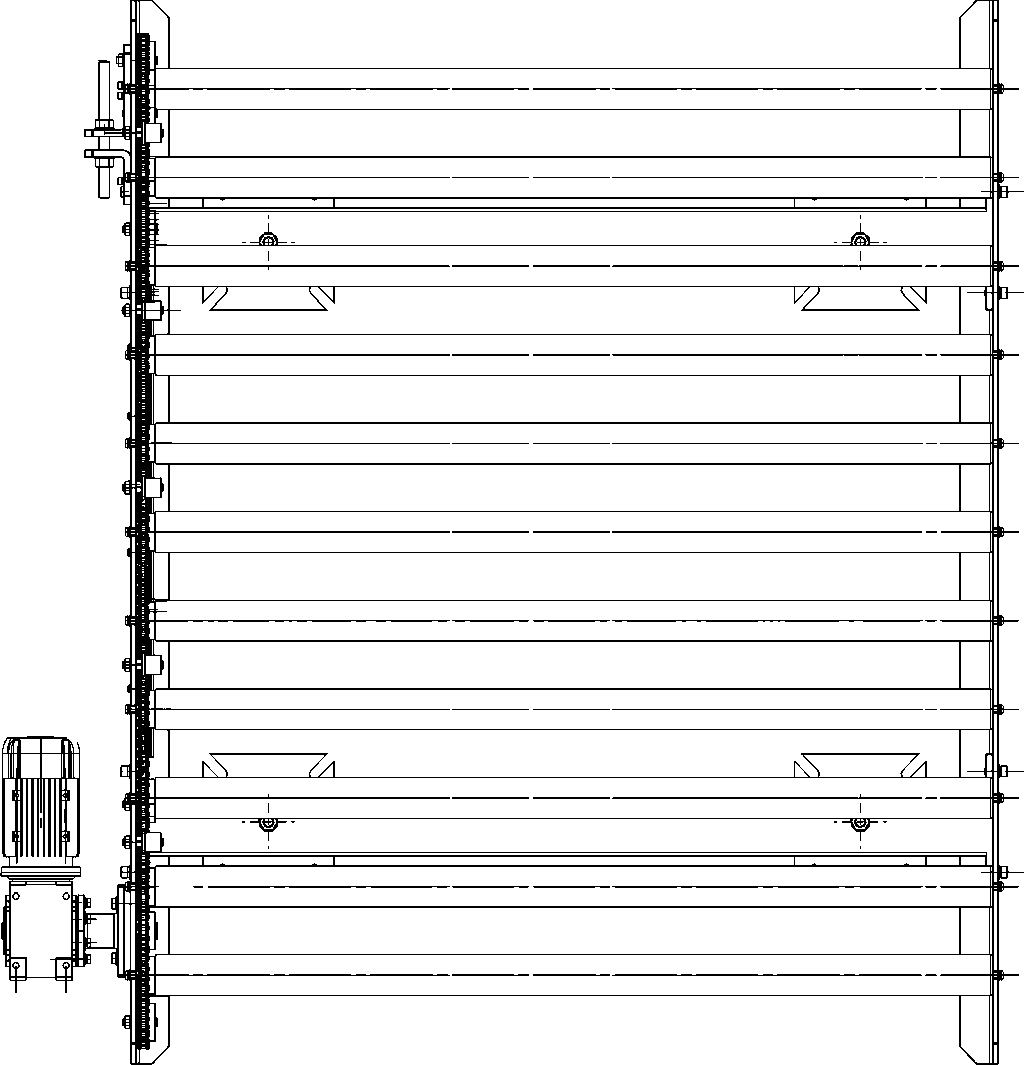 Material conveying device for ore dressing