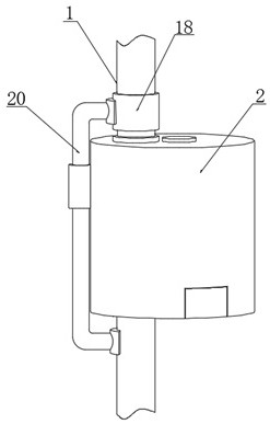 Pipeline quick-change filtering device for petroleum transportation and use method of pipeline quick-change filtering device