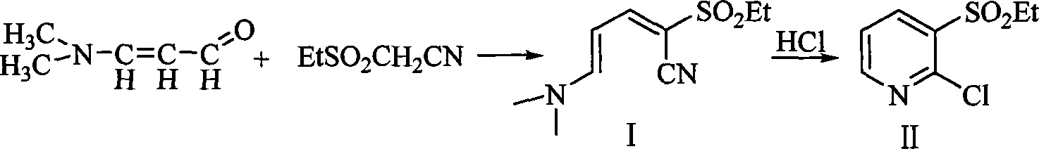 Method for preparing 2-bromo-3-ethylsulfonylpyridine