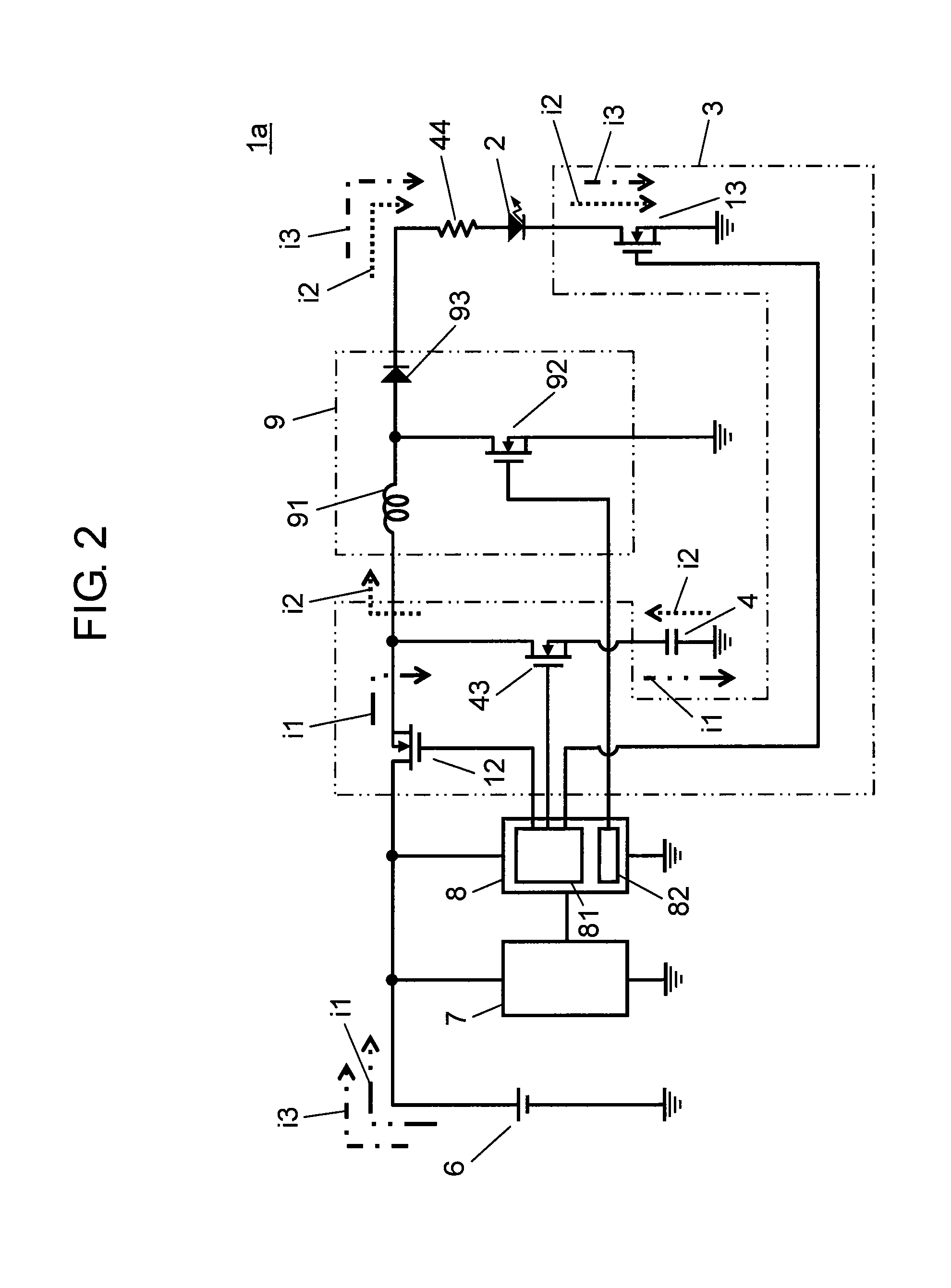 Light emitting element drive device and mobile apparatus