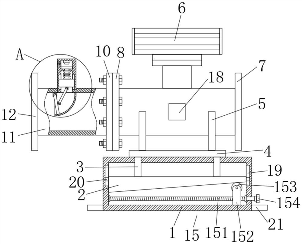 Tubular furnace emergency cut-off valve device with detection mechanism and method