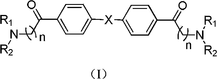 Compound with dual inhibitory activities to acetylcholine esterase and cholinesterase
