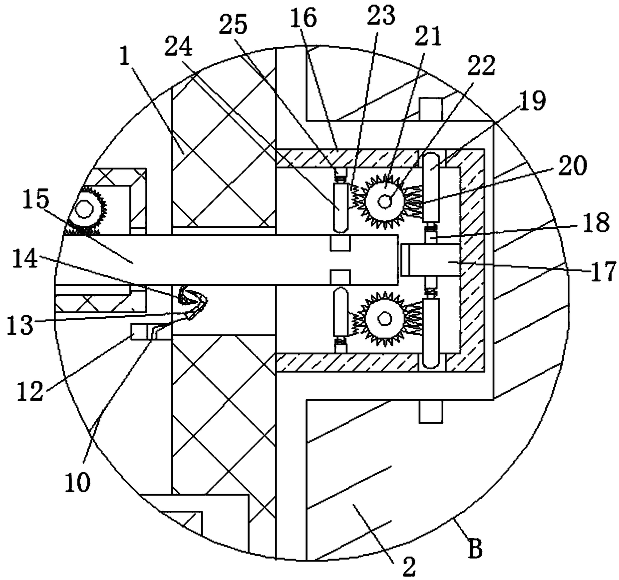 Easily detachable support structure for metal door and window