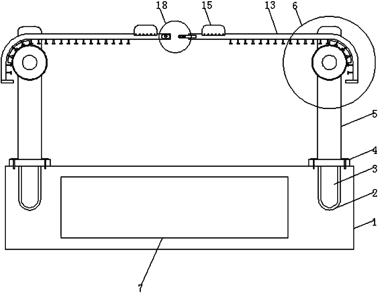 Aerial operation device with high safety factor