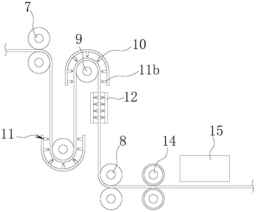 A copper foil cutting and cleaning device and method