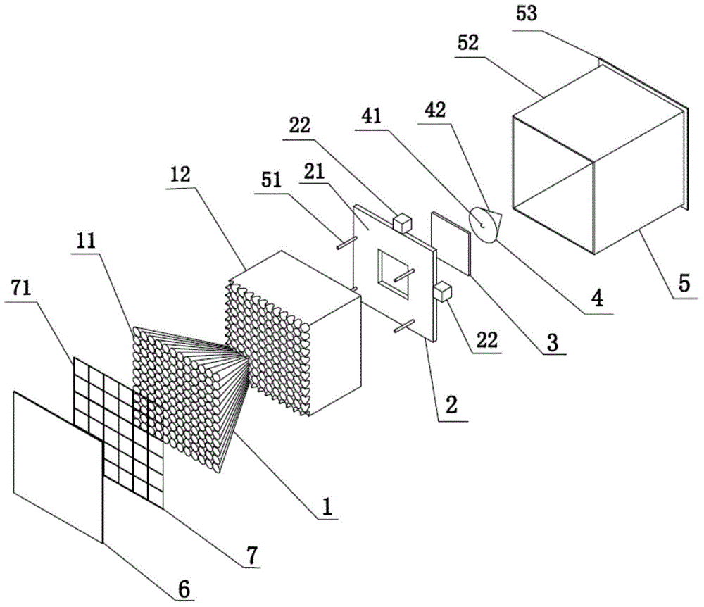 Arbitrary-curved-surface plane seamless spliced high-quality large-screen display device