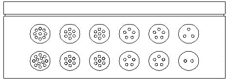 Ship-borne weather instrument sensor interface circuit and method for merging and identifying connected sensor