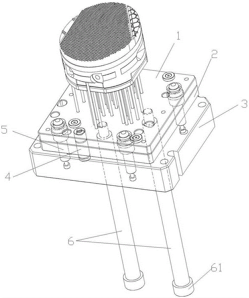 Secondary ejection mechanism for speaker mesh of door panel