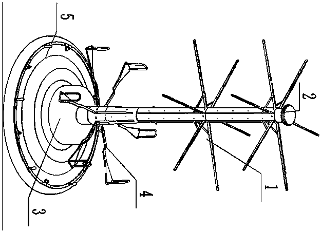 Clothes hanger with hot air function