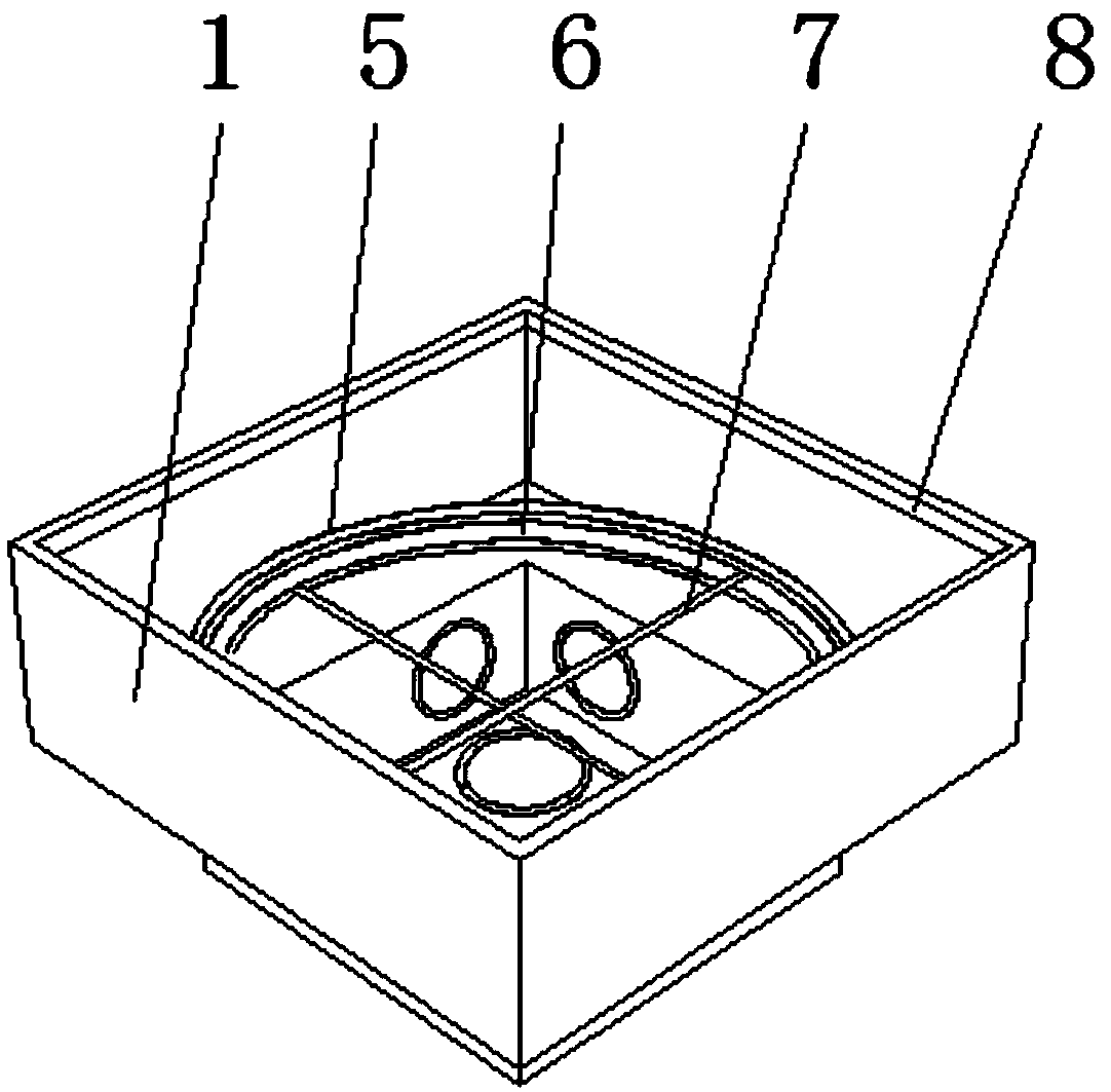 Multi-directional correction wire box