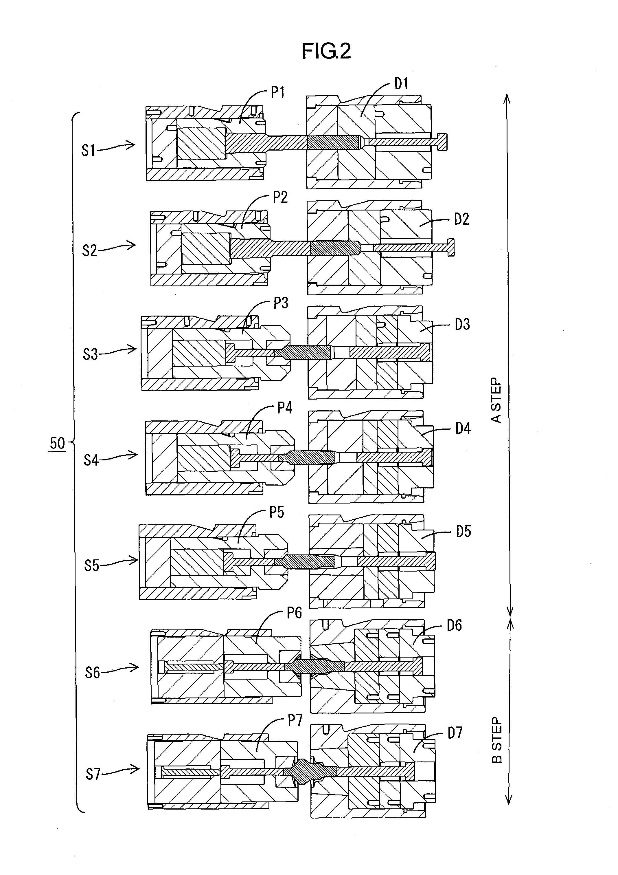 Method of manufacturing flange structure