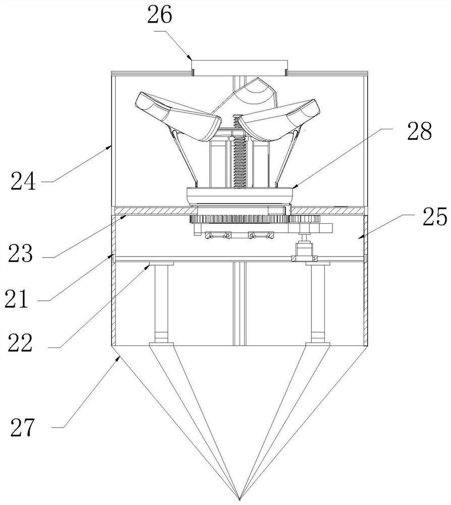 Sample sampling and storing device for coal field exploration and use method