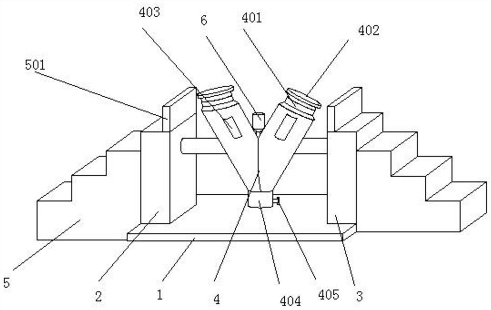 Roof-shaped mixing unit plastic rubber pipe and preparation method thereof