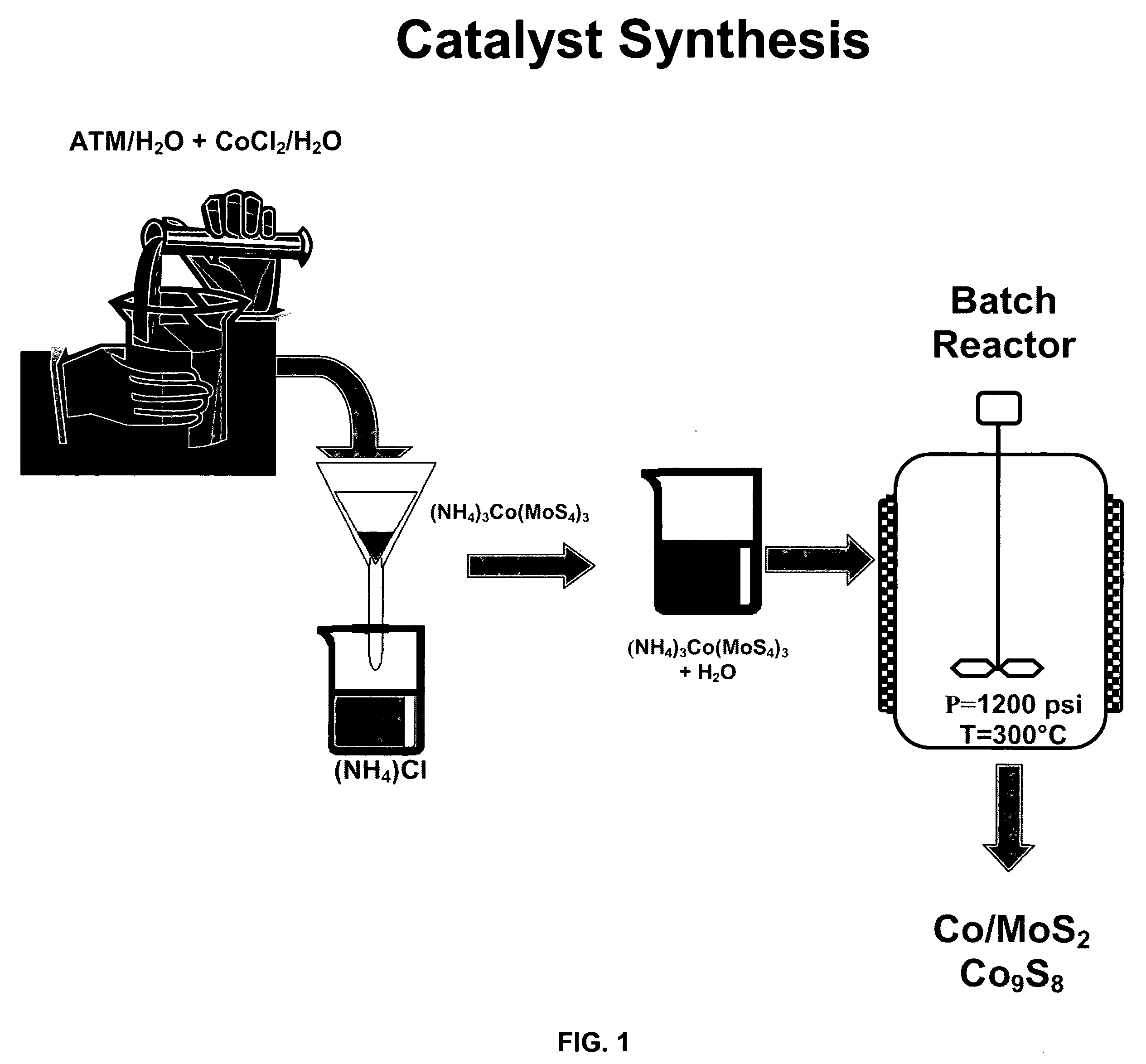 Molybdenum sulfide/carbide catalysts
