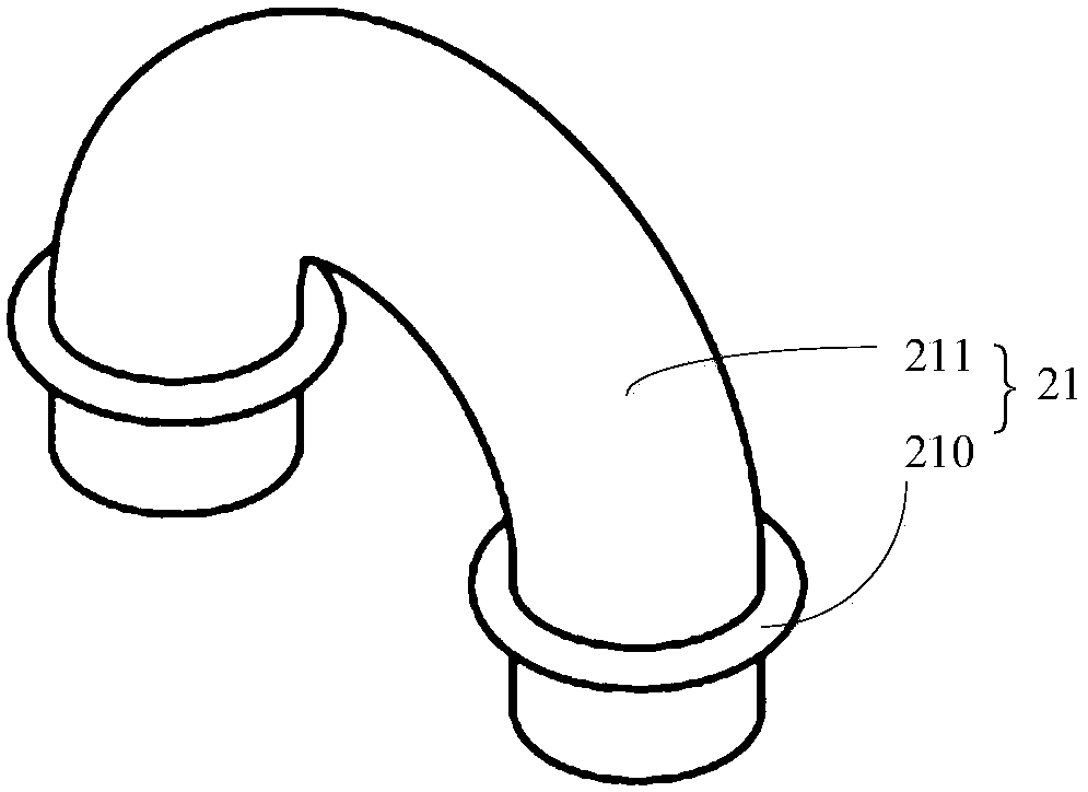Assembling system of semi-circular pipes with welding rings