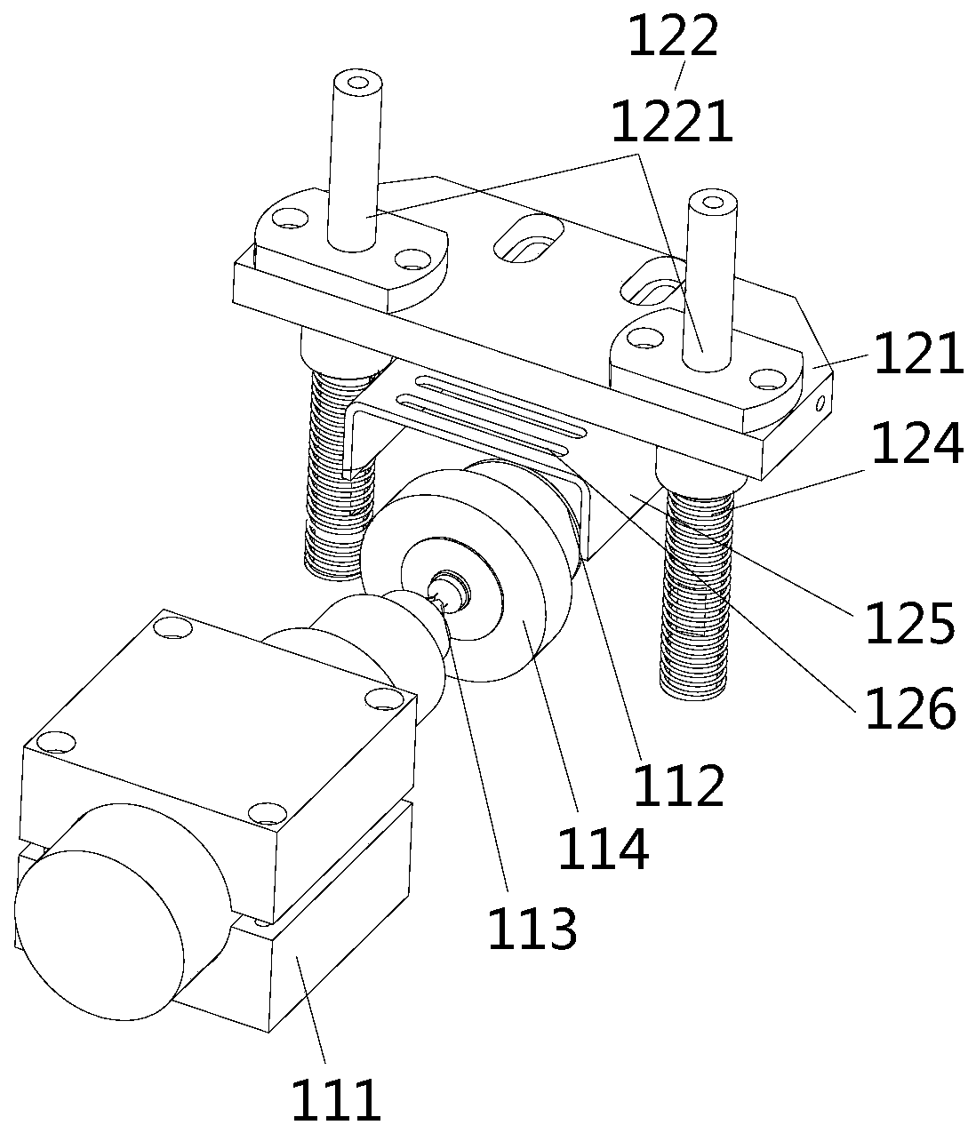 Sealant mouth cutting device and sealant dispenser robot