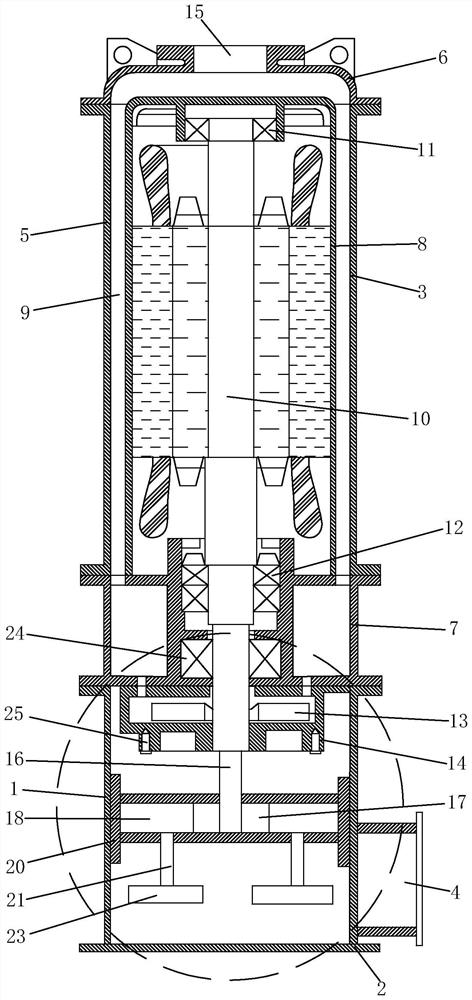 A mine-used large-flow high-pressure pump and its method