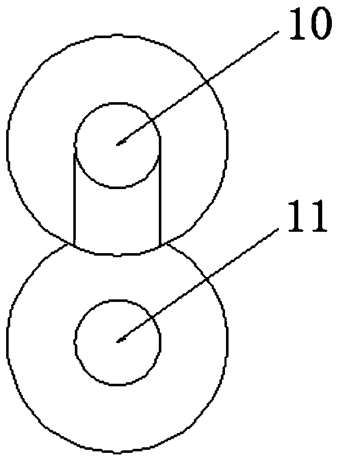 Device for preventing combustion during new energy automobile crash