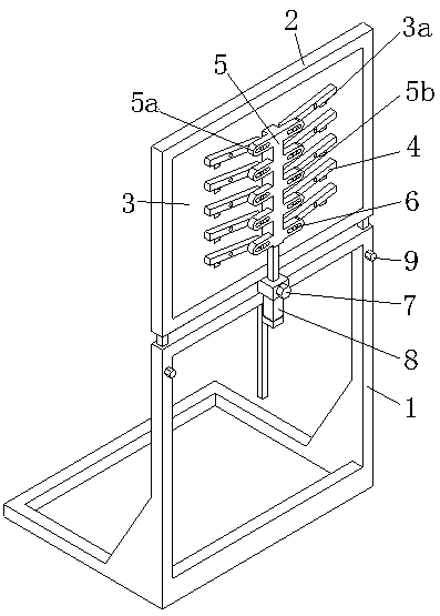 A wire gathering device for papermaking flat wire mesh
