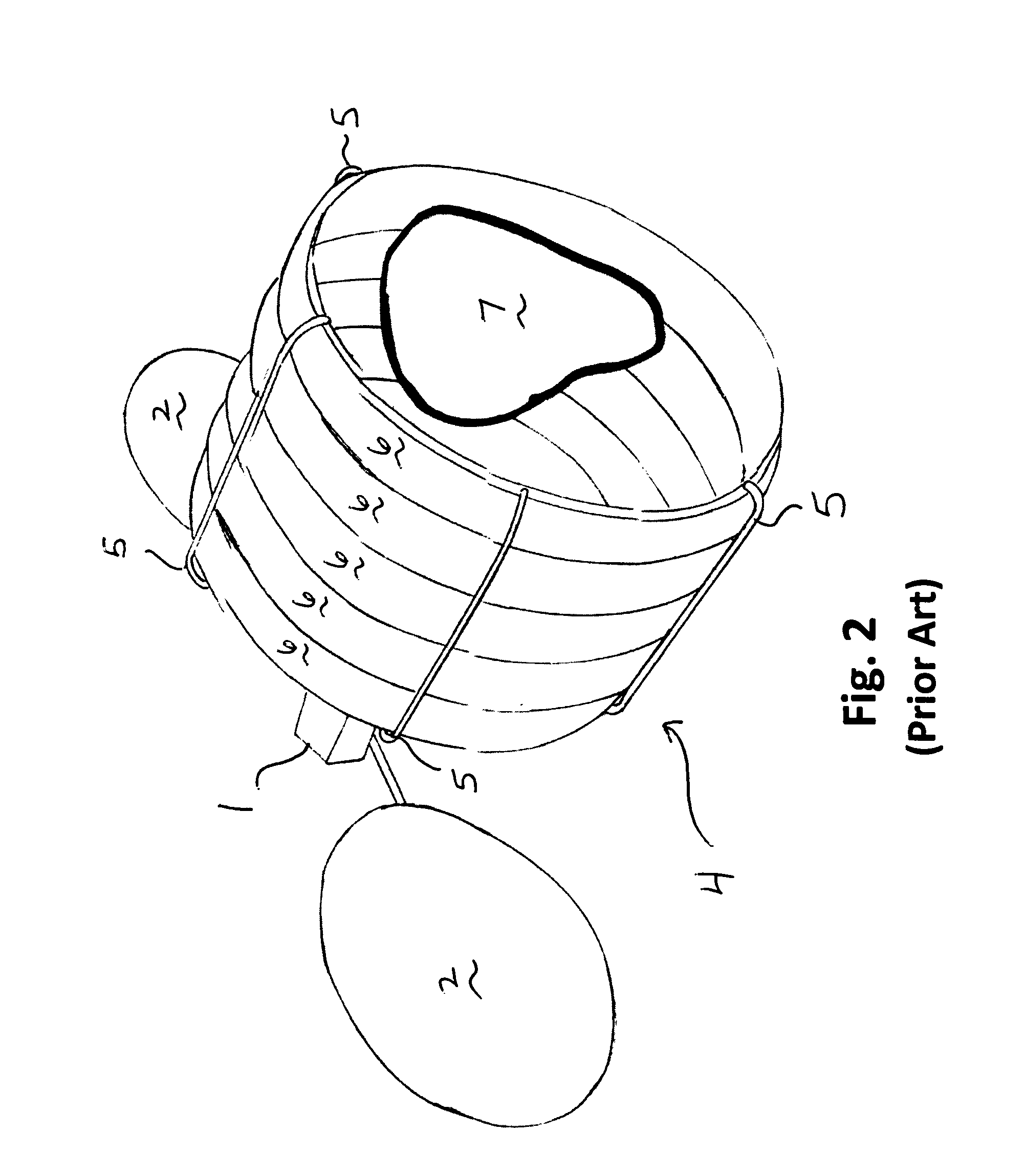 Stretch skin receptacle for space object capture and release