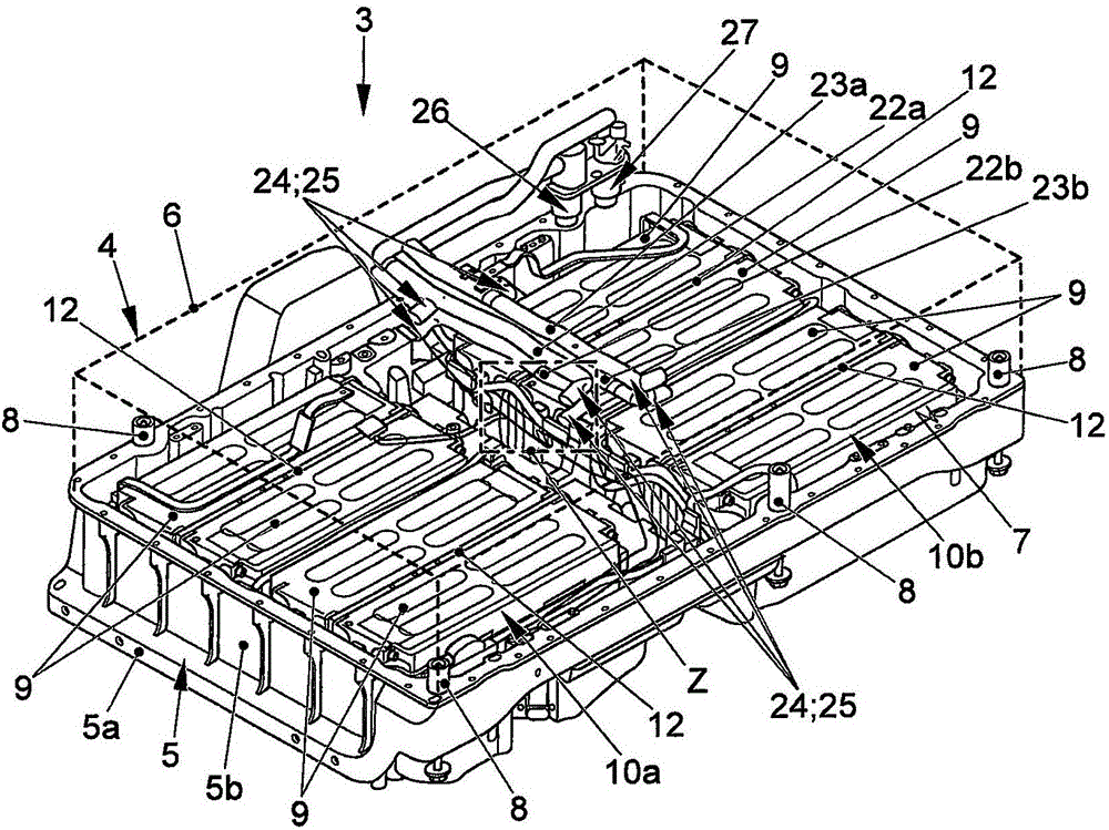 Battery pack assembly and vehicle having same