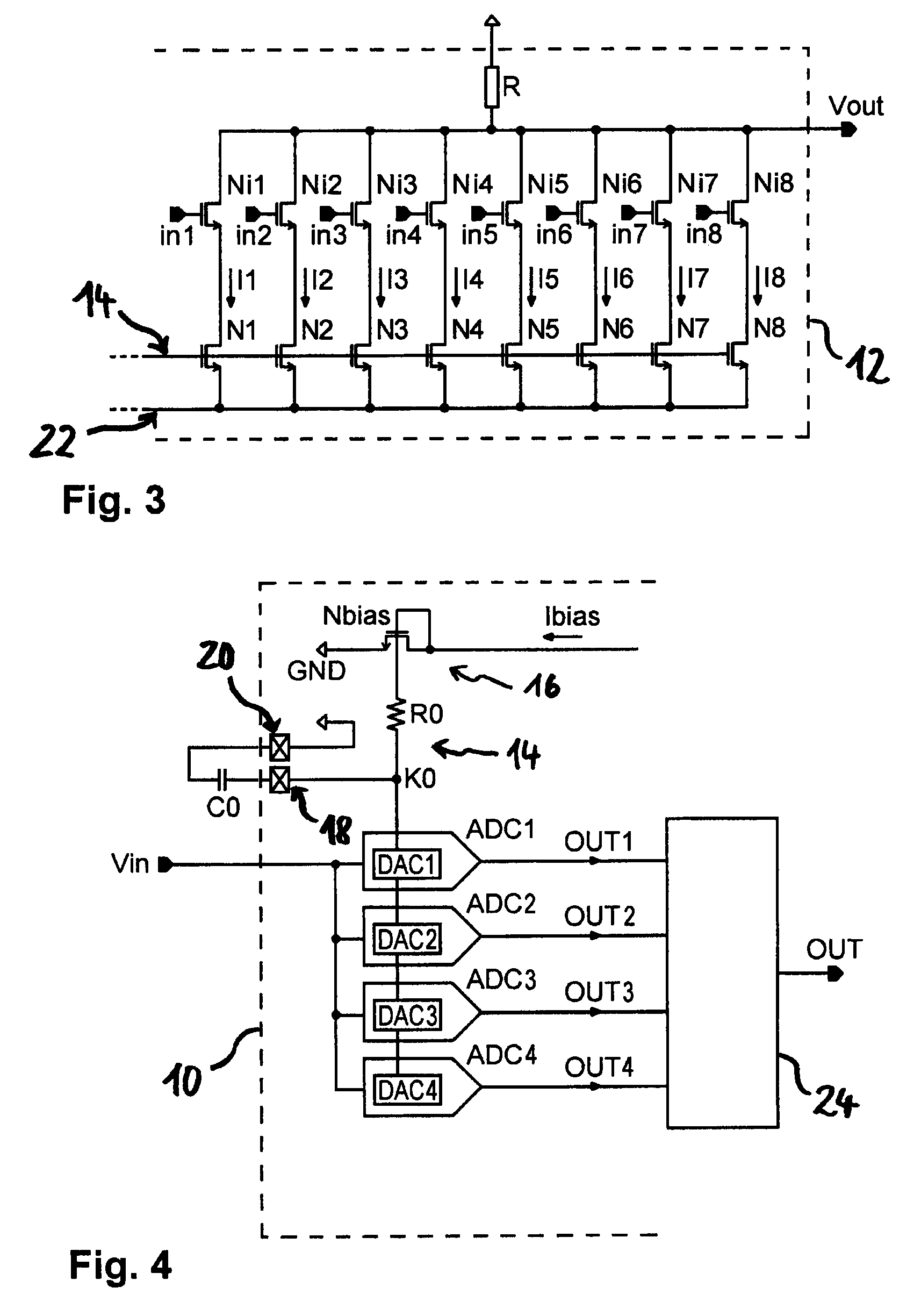 Integrated circuit arrangement comprising at least one digital-analogue converter