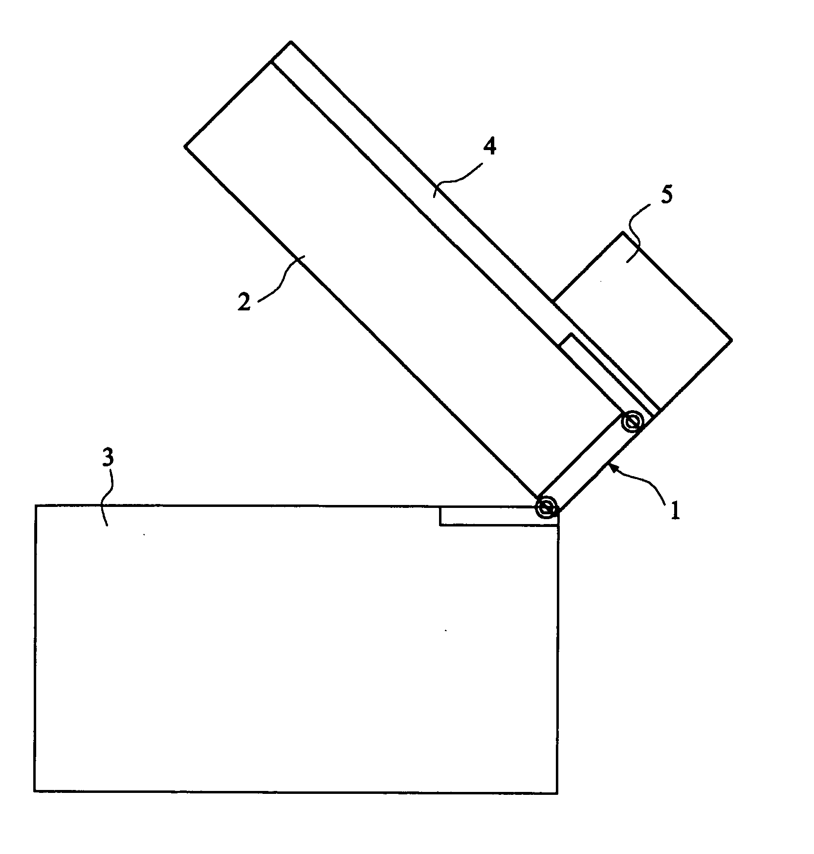 Duplex hinge device and a multi-function peripheral using the same