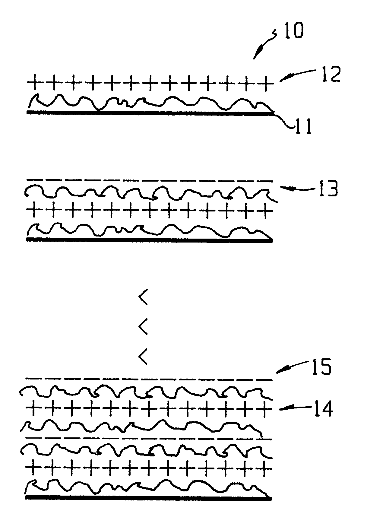 Electrostrictive and piezoelectric thin film assemblies and method of fabrication therefor