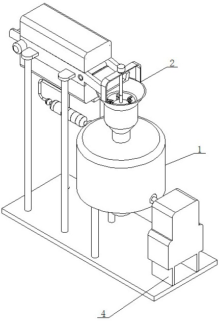 Continuous production integrated equipment for carbonizing straws to prepare fertilizer