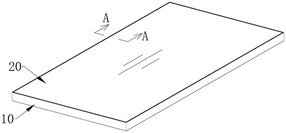 Frameless glass door and manufacturing method