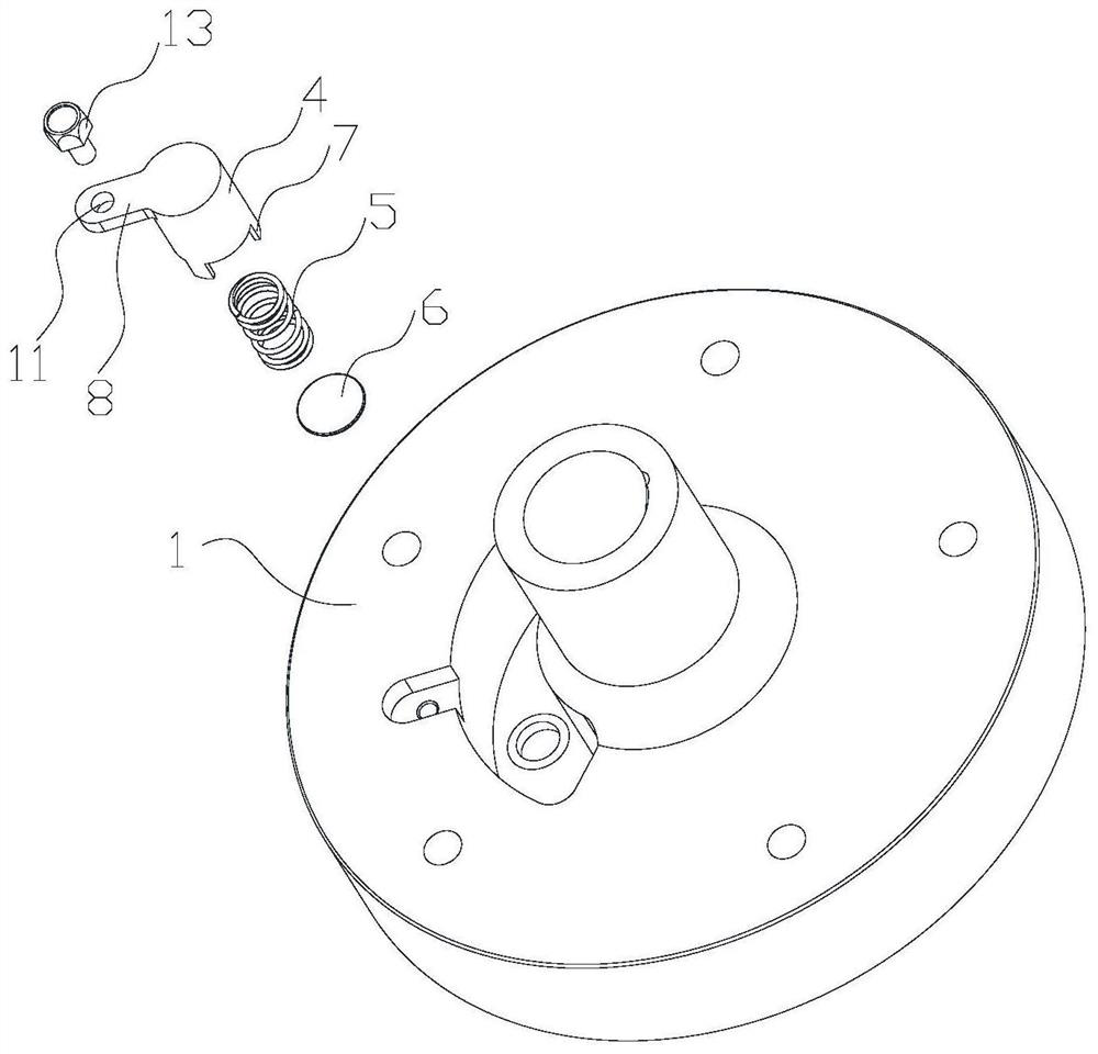 Exhaust valve assembly, compressor and air conditioner