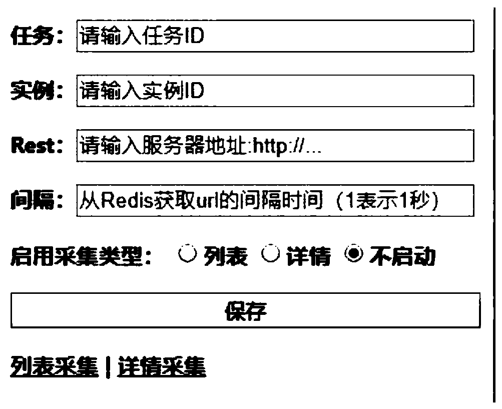 Webpage data acquisition method and system based on Google browser plug-in