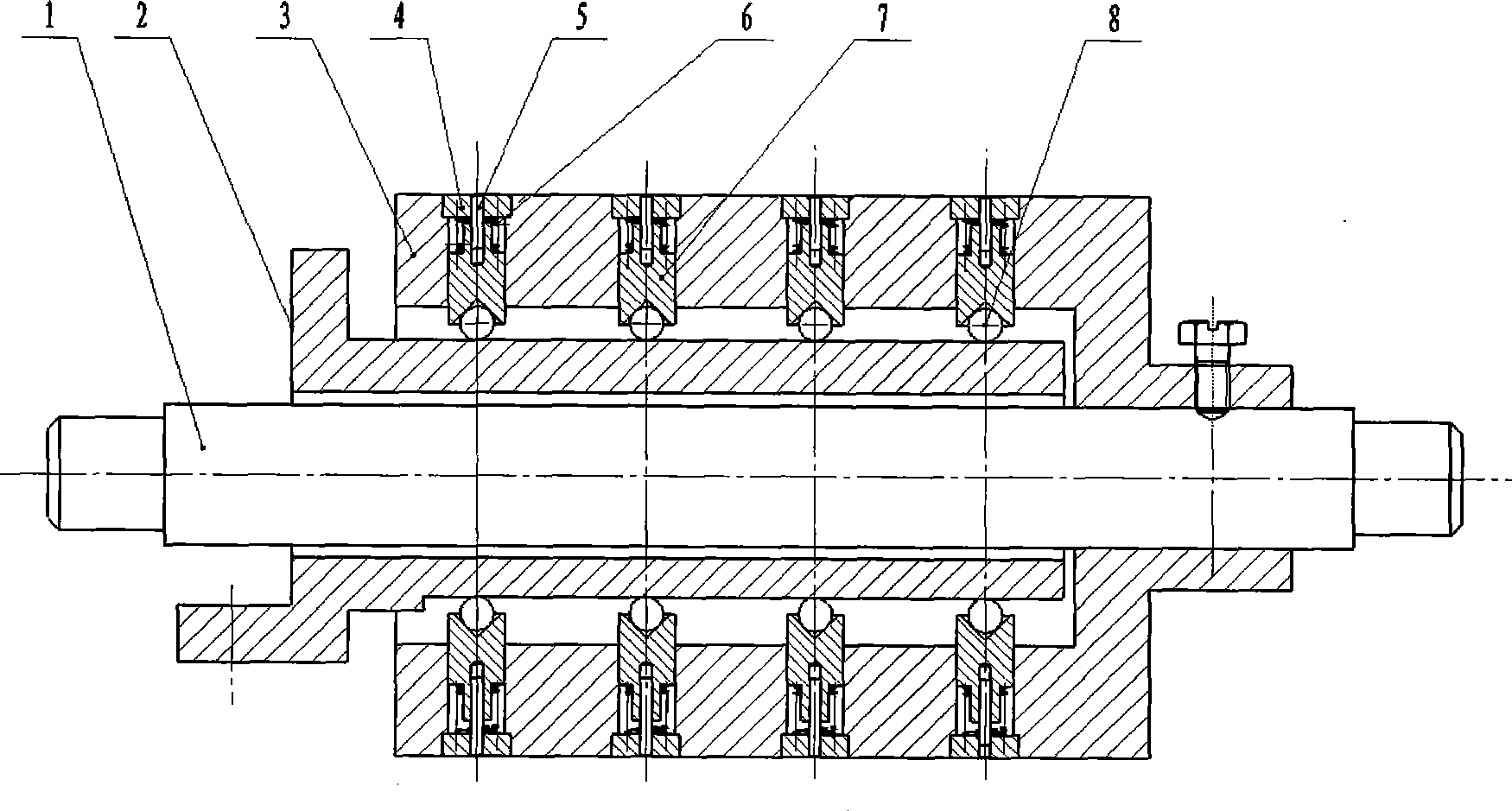 Permanent-magnet magnetic-attraction precision seeding device