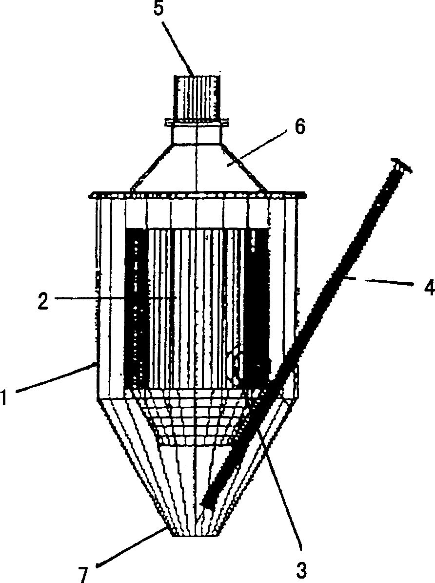 Separating equipment for soliquoid