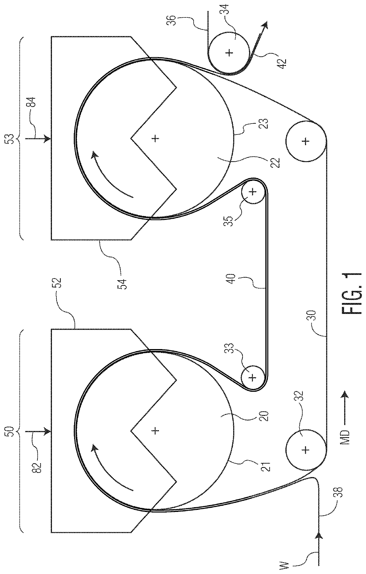 Through-air drying apparatus and methods of manufacture