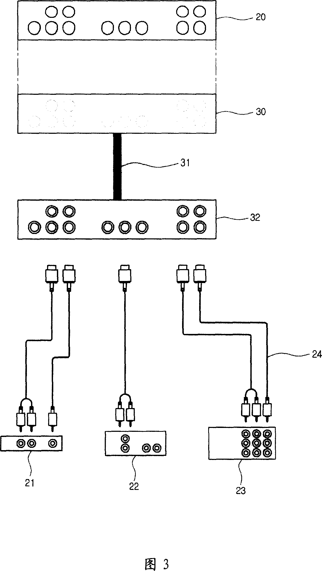 Signal transmission device of electronic instrument